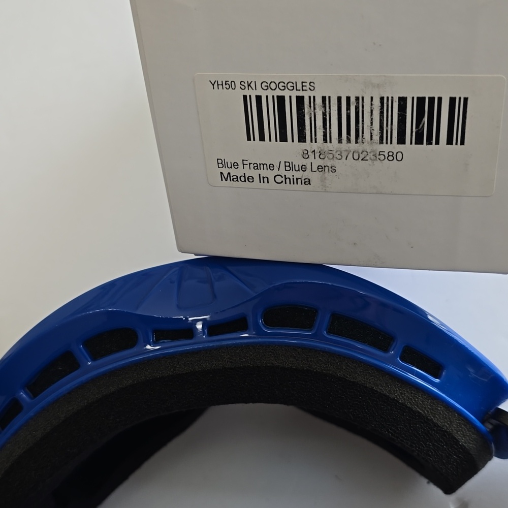 NIB Akaso Ski Snowboarding Glasses Blue Frame Blue Lens - Picture 10 of 13